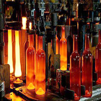 خرید خط تولید بطری شیشه ای 300 میلی لیتر آمبر بطری شراب 250 گرم برای تولید ظروف online manufacture