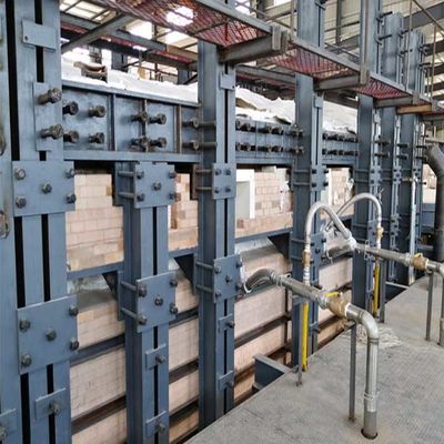 خرید ذوب شیشه ای ISO14001 300 TPD کوره بخاری متقاطع online manufacture