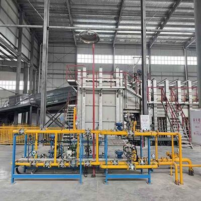 خرید 30Tpd گاز طبیعی سیستم احتراق صنعتی سوختن گاز فولاد خفیف برای کوره شیشه ای online manufacture