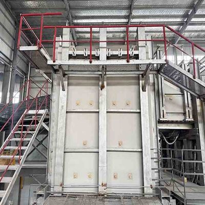 خرید کوره ذوب شیشه رنگی سفارشی 30Tpd با ساختار مواد نسوز online manufacture