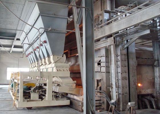 خرید ذوب شیشه ای دوگانه سوز 380V ISO14001 Cross Fired online manufacture